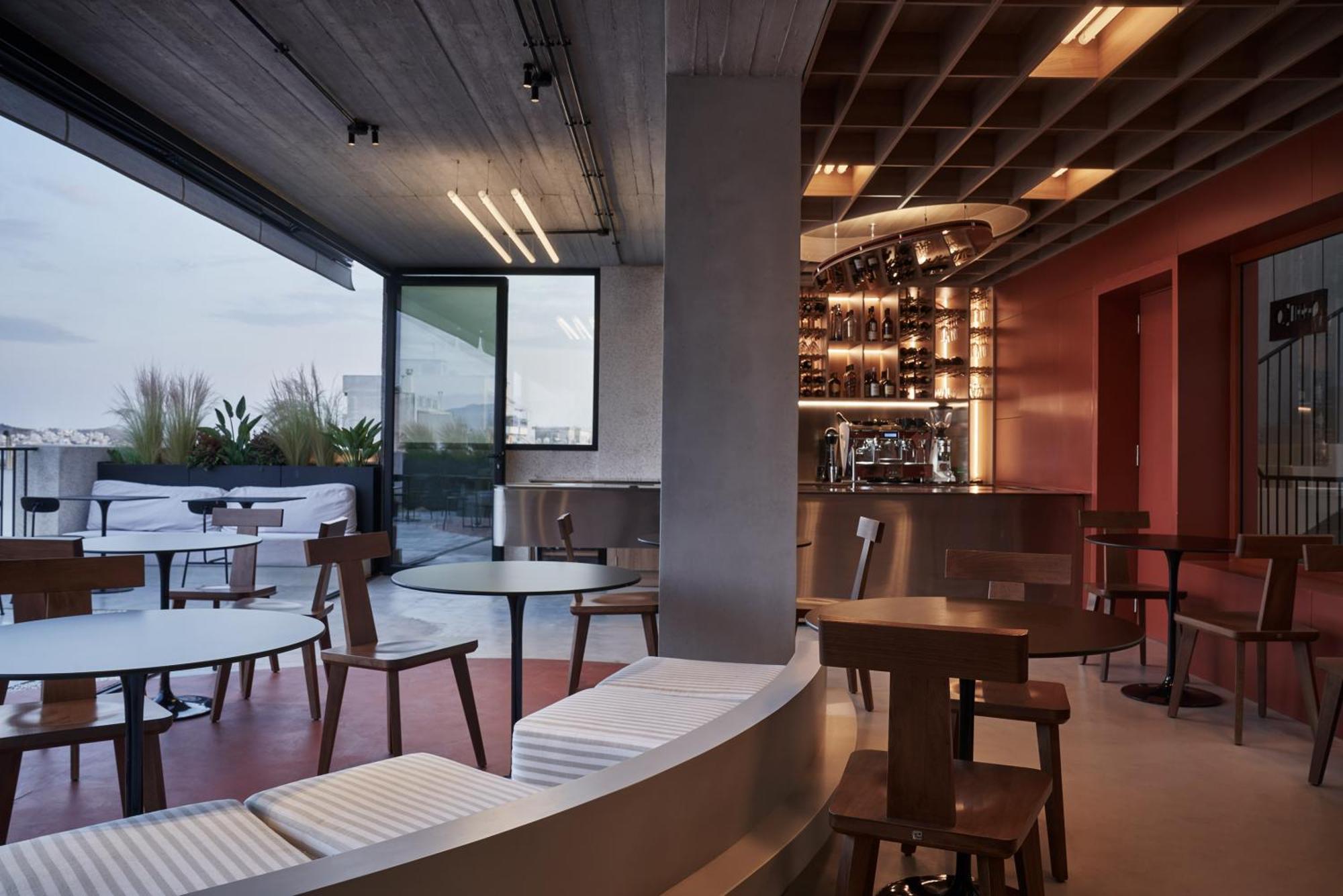 The Newel Psychiko Hotell Aten Exteriör bild The interior of the R&D Lab