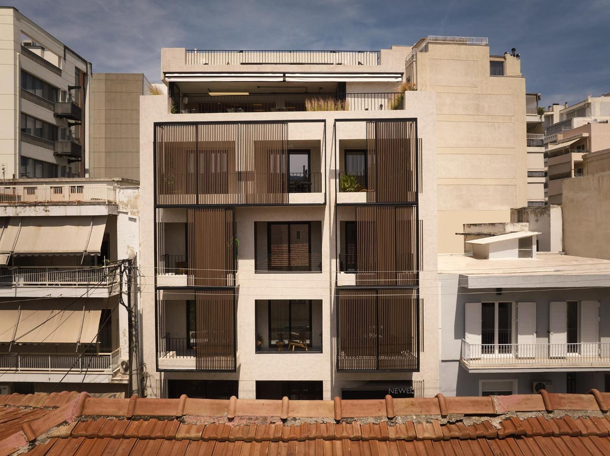 The Newel Psychiko Hotell Aten Exteriör bild Residential building in Athens