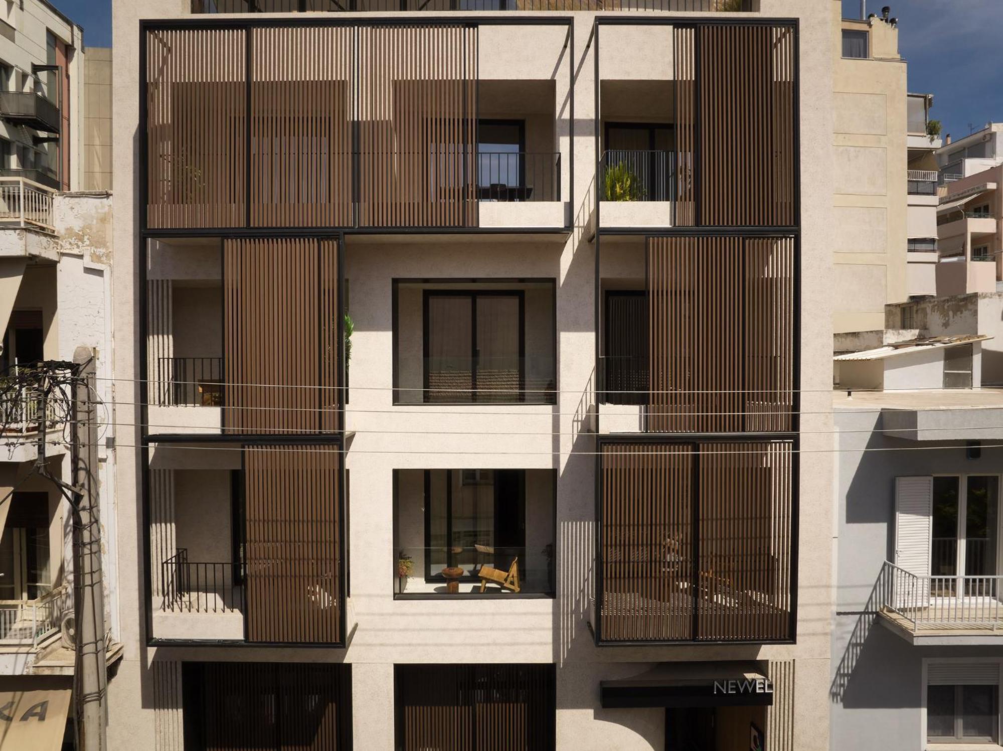 The Newel Psychiko Hotell Aten Exteriör bild Residential building in Athens